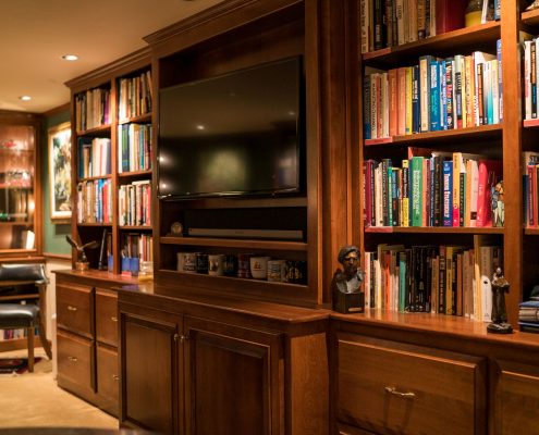 custom bookcases