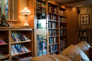 custom bookshelves for residence