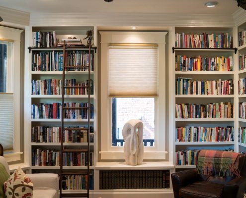 custom bookshelves and bookcases
