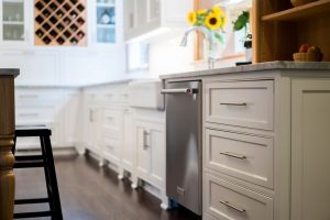 functional storage made attractive in kitchen remodel