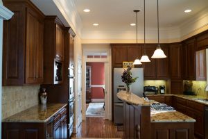 cherry kitchen custom cabinetry