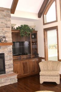 custom entertainment center